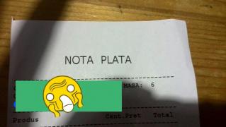 Nu o să îţi vină să crezi aşa ceva! Ce a găsit scris un român pe un BON FISCAL
