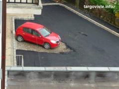 FOTO-IREAL! Cum se asfaltează în România!