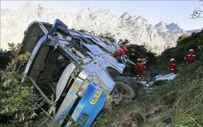 Tragedie în Anzi! Un camion plin cu ELEVI a căzut într-o prăpastie