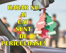 Ai ODORIZANTE auto în maşină? Iată ce PERICOLE ASCUND