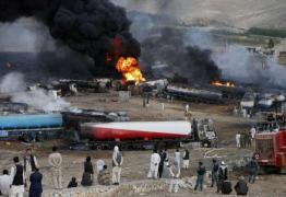 Zece persoane au murit într-o explozie la un terminal de gaze în vestul Afganistanului