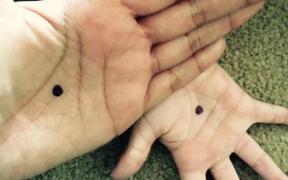 Oamenii din întreaga lume îşi fac un punct negru în podul palmei! Care este motivul