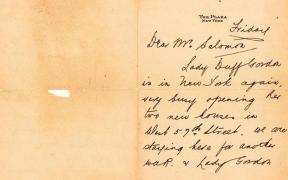 Scrisoarea unei supravieţuitoare de pe Titanic: "Mă tem că noi suntem cu nervii la pământ"