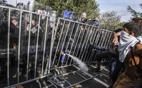 Confruntările s-au atenuat la frontiera sârbo-ungară