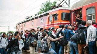 RECORD. Aproape 10.000 de imigranți au intrat vineri în Croația