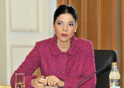 Deputatul PSD Ana Birchall, la DNA Ploieşti, unde a fost citată ca martor în dosarul privind vizita lui Tony Blair