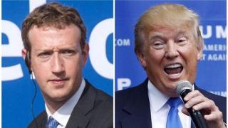 Mark Zuckerberg şi Donald Trump. Cel mai nou SCANDAL care pune stăpânire pe Facebook