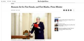 New York Times: musulmanca Sevil Shhaideh şi refugiaţii musulmani