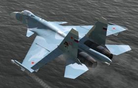 Avion de luptă rusesc, prăbușit în Mediterana! Aeronava încerca să aterizeze pe portavionul Amiral Kuznețov