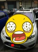 Foto! Răzbunare GENIALĂ! Ce a făcut un bărbat unui şofer bucureştean care şi-a lăsat maşina pe trecerea de pietoni