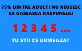Cel mai HAIOS TEST! Completează şirul, dar fără cifra "6"