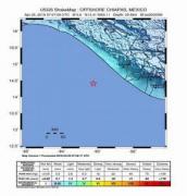 Cutremur de 5,6 grade în largul coastei sudice a Mexicului