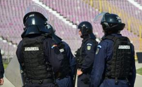 Peste 100 de polițiști asigură ordinea duminică la meciul Steaua - Pandurii