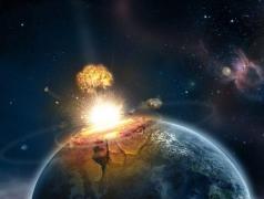 Scenariu apocaliptic pe Terra: Cutremure devastatoare, valuri tsunami imense în urma impactului cu un asteroid gigant (FOTO)