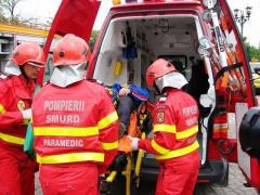 ACCIDENT GRAV în judeţul Bistriţa-Năsăud: Doi morţi şi un rănit