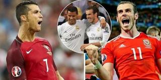 Prima semifinală de la EURO 2016: Portugalia - Țara Galilor. Ronaldo şi Bale, colegi la Real Madrid, adversari la EURO 2016