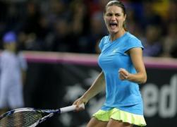 Jucătoarea Monica Niculescu, în semifinalele turneului WTA de la Seul