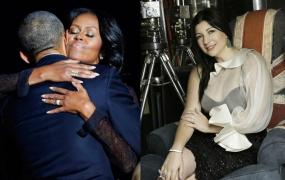 Michelle Obama poartă bijuteriile româncei Narcisa Pheres