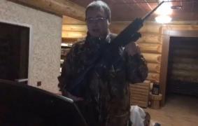 Cu mitraliera pe banda de alergat! IMAGINI inedite cu liderul Partidului Nostru din Republica Moldova, Renato Usatîi (VIDEO)