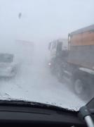 VIDEO Un român venit din Africa de Nord ca să-şi îngroape tatăl, la Constanţa, e blocat pe Autostrada Soarelui