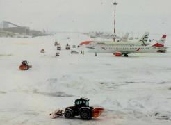 Nicio cursă aeriană nu este anulată, dar întârzierile la decolare pot fi de circa 30 de minute