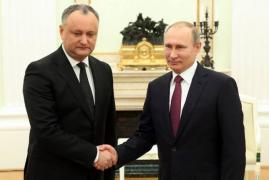 Putin, promisiuni în faţa preşedintelui Republicii Moldova! Liderul rus îl asigură pe Dodon că face toate eforturile pentru a soluţiona conflictul din Transnistria