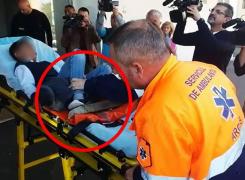 Accident ŞOCANT la şcoală! Un elev a rămas ÎNFIPT într-o bucată fier-beton în curtea şcolii, iar profesorii au chemat DESCARCERAREA!