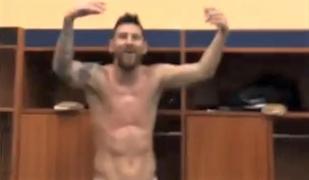 DEZMĂŢ în vestiarul Argentinei, după calificarea la Campionatul Mondial! Messi, dezbrăcat: "Nu-mi pasă ce spun nenorociții de ziariști!" (VIDEO)