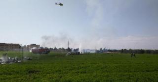 ALERTĂ în Spania! Avion militar PRĂBUŞIT, după ce a participat la parada organizată de Ziua Naţională!
