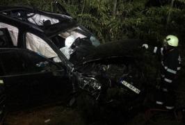 Accident teribil aproape de Medgidia. Un BOLID de lux a ieşit de pe şosea şi s-a făcut PRAF