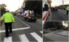 Elevă din Gorj, SPULBERATĂ pe trecerea de pietoni, în faţa liceului! Fata a fost aruncată câţiva metri pe asflat (IMAGINI DRAMATICE)