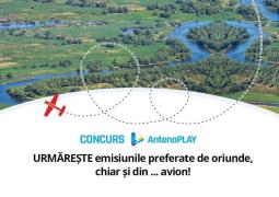 AntenaPlay se vede şi din... avion!