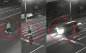 Tânără în comă, după ce a fost SPULBERATĂ şi ARUNCATĂ zeci de metri în aer, de pe trecere! Avem înregistrarea HALUCINANTĂ! Video interzis cardiacilor