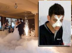 Scandal sângeros la nuntă! Mirele care a umplut de sânge un ELEV şi l-a UMILIT în faţa a sute de oameni este POLIŢIST