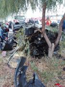 Grav ACCIDENT în Teleorman, soldat cu trei VICTIME! Un bărbat a fost adus cu un elicopter SMURD, în Capitală