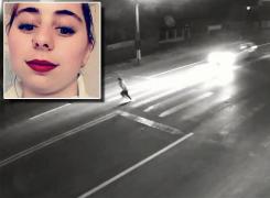 O fată se zbate între viaţă şi moarte după ce a fost SPULBERATĂ de o maşină şi aruncată câţiva metri în aer - MOMENTUL IMPACTULUI