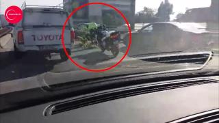 Aglomerație infernală pe podul Grant, din Capitală, după ce o gaură de mărimi considerabile a apărut în asfalt. Cum a rezolvat poliția (VIDEO)