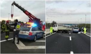TRAGEDIE ROMÂNEASCĂ în Italia! Un tânăr de 29 de ani a sfârşit într-un accident terifiant. Impactul a fost devastator. Românul a fost aruncat zeci de metri prin parbriz (VIDEO)