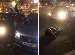 Români implicaţi într-un scandal SÂNGEROS în Anglia! Un tânăr a fost snopit în bătaie cu o RANGĂ de FIER - IMAGINI ŞOCANTE