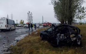 Patru RĂNIŢI într-un accident în care a fost implicat un microbuz cu 13 pasageri, pe şoseaua de centură a Buzăului. Un copil, între victime