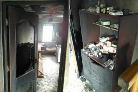 Incident HALUCINANT la Arad. Un bărbat care a luat foc încercând să aprindă soba s-a aruncat în pat, arzând, peste mama sa care dormea