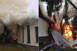 Sediul Administraţiei Parcului Natural Apuseni A LUAT FOC!: "Nu există nicio explicaţie pentru sursa incendiului" Incidentul bizar, cercetat de poliţişti