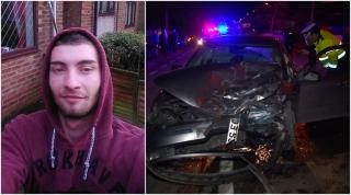 Lacrimi pentru Adrian! Unul dintre cei patru tineri răniţi în maşina parcată la Bascov a murit. Şoferul vinovat este în continuare de negăsit (VIDEO)