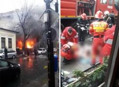 Explozie DEVASTATOARE la o casă din Bucureşti din cauza unui branşament de gaz prost executat: 'Am nevoie de ajutorul vostru!' - IMAGINI DRAMATICE