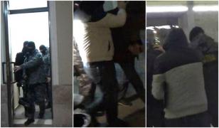 Imagini cu momentul în care este prins criminalul din Oradea. Sorin Rogia şi-a ucis cel mai bun prieten apoi l-a abandonat, cu capul zdrobit, într-un parc (VIDEO)