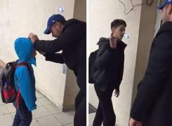 Paznicul unei şcoli din Bucureşti reuşeşte să îi motiveze pe elevi: 'Iată cum un om simplu întâmpină elevii în fiecare dimineaţă' - VIDEO