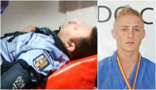Scene teribile în centrul Iaşului! Un şef al poliţiei, RUPT ÎN BĂTAIE de un sportiv de performanţă, sub privirile îngrozite ale trecătorilor