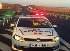 Razie pe autostrăzi! Zeci de şoferi au fost prinşi în timp ce 'zburau' pe şosea cu peste 200 de km/h