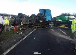 Şofer român de TIR, condamnat la ani grei de închisoare în Anglia după ce a provocat un accident mortal în timp ce vorbea la telefon
