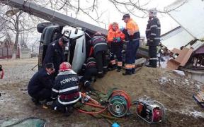 Accident teribil în Satu Mare, la Pădurea Noroieni! Un tânăr a murit pe loc după ce a intrat cu maşina într-un stâlp (Imagini dramatice)